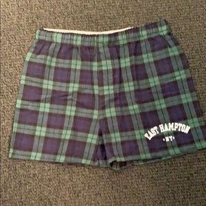 Flannel shorts